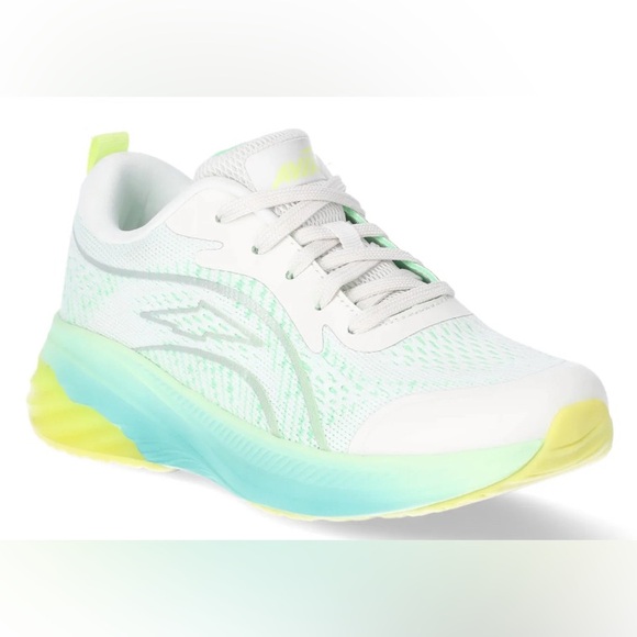 Avia Women's Gel White Green Athletic Sneaker - Picture 1 of 5